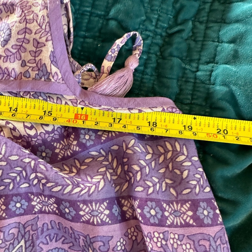 🌺SOLD🌺 NWT Blue Boheme Betsy Printed Maxi Dress Lavender - Picture 6 of 7
